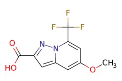 eMolecules​ 1297136-82-3 | 5-METHOXY-7-(TRIFLUOROMETHYL)PYRAZOLO[1,5-A]PYRIDINE-2-CARBOXYLIC