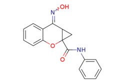 eMolecules​&nbsp;AstaTech / (E)-7-(HYDROXYIMINO)-N-PHENYL-11A77A-TETRAHYDROCYCLOPROPA[B]CHROMENE-1A-CARBOXAMIDE / 0.25g / 338842108 / P16954 / 98.000 / 177610-87-6 / [null] / 294.310 / C17H14N2O3