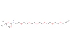 eMolecules​&nbsp;Broadpharm / t-Boc-N-Amido-PEG6-propargyl / 250mg / 336613465 / BP-23460 / 98.000 / 1262991-52-5 / MFCD30536151 / 419.515 / C20H37NO8