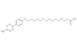 eMolecules​&nbsp;1802907-91-0 | Methyltetrazine-PEG4-acid | Broadpharm | MFCD28334558 | 436.465 | C20H28N4O7 | 95.000 | Cc1nnc(nn1)-c1ccc(OCCOCCOCCOCCOCCC(O)=O)cc1 | 100mg | 268505158