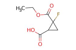 eMolecules​&nbsp;AstaTech / 1-FLUOROCYCLOPROPANE-12-DICARBOXYLIC ACID 1-ETHYL ESTER / 0.1g / 268498994 / 71669 / 95.000 / 1262415-48-4 / MFCD07777202 / 176.143 / C7H9FO4