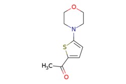 eMolecules​&nbsp;AstaTech / 1-(5-MORPHOLINOTHIOPHEN-2-YL)ETHANONE / 0.25g / 112532303 / AR3446 / 95.000 / 230972-02-8 / MFCD09998269 / 211.280 / C10H13NO2S