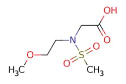 eMolecules​&nbsp;AstaTech / 2-(N-(2-METHOXYETHYL)METHYLSULFONAMIDO)ACETIC ACID / 1g / 112532133 / AR3185 / 95.000 / 956019-97-9 / MFCD09998255 / 211.230 / C6H13NO5S