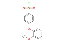 eMolecules​&nbsp;690632-30-5 | 4-(2-METHOXYPHENOXY)BENZENESULFONYL CHLORIDE | AstaTech | MFCD01631898 | 298.740 | C13H11ClO4S | 95.000 | COc1ccccc1Oc1ccc(cc1)S(Cl)(=O)=O | 5g | 112531343