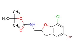 eMolecules​ ChemScene / tert-Butyl ((5-bromo-7-chloro-23-dihydrobenzofuran-2-yl)methyl)carbamate