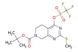 eMolecules​ ChemScene / tert-Butyl 2-(methylthio)-4-(((trifluoromethyl)sulfonyl)oxy)-58-dihydropyrido[34-d]pyrimidine-7(6H)-carboxylate