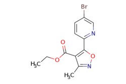 eMolecules​ Synthonix / ethyl 5-(5-bromopyridin-2-yl)-3-methyl-12-oxazole-4-carboxylate