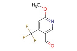 eMolecules​&nbsp;Pharmablock / 6-methoxy-4-(trifluoromethyl)pyridine-3-carbaldehyde / 25mg / 788481107 / PBUC995 / 0.000 / 1005171-85-6 / MFCD18258322 / 205.136 / C8H6F3NO2