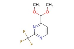 eMolecules​&nbsp;Pharmablock / 4-(dimethoxymethyl)-2-(trifluoromethyl)pyrimidine / 25mg / 788479781 / PBTKB0496 / 0.000 / 878760-47-5 / MFCD05662688 / 222.167 / C8H9F3N2O2