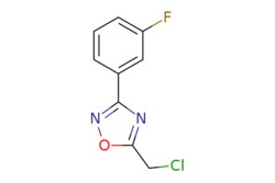 eMolecules​ ChemScene / 5-(Chloromethyl)-3-(3-fluorophenyl)-124-oxadiazole