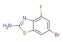 eMolecules​ Pharmablock / 6-bromo-4-fluoro-13-benzothiazol-2-amine / 25mg