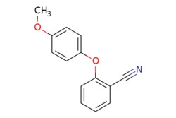 eMolecules​&nbsp;Synthonix / 2-(4-methoxyphenoxy)benzonitrile / 100mg / 786490923 / AC80029 /  / 171771-88-3 / MFCD02082665 / 225.247 / C14H11NO2