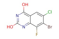 eMolecules​ Synthonix / 7-bromo-6-chloro-8-fluoroquinazoline-24-diol /