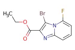eMolecules​ Pharmablock / ethyl 3-bromo-5-fluoro-imidazo[12-a]pyridine-2-carboxylate