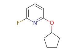 eMolecules​&nbsp;Ambeed / 2-(Cyclopentyloxy)-6-fluoropyridine / 250mg / 752810295 / A1683980 /  / 1249179-27-8 / MFCD14599963 / 181.210 / C10H12FNO