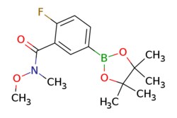 eMolecules​ Ambeed | 2-Fluoro-N-methoxy-N-methyl-5-(4455-tetramethyl-132-dioxaborolan-2-yl)benzamide