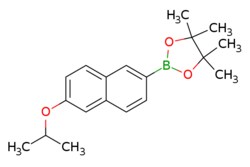 eMolecules​ 2246680-29-3 | Ambeed | 2-(6-Isopropoxynaphthalen-2-yl)-4455-tetramethyl-132-dioxaborolane