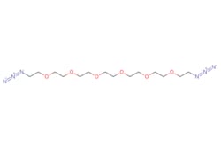 eMolecules​&nbsp;Medchem Express / Azido-PEG6-azide / 10mg / 721434685 / HY-133393 /  / 1243536-56-2 / [null] / 376.414 / C14H28N6O6