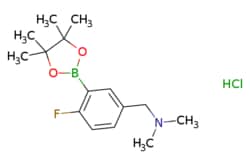 eMolecules​ Ambeed | 1-(4-Fluoro-3-(4455-tetramethyl-132-dioxaborolan-2-yl)phenyl)-NN-dimethylmethanamine