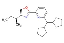 eMolecules​ Ambeed | (S)-4-((S)-sec-Butyl)-2-(6-(dicyclopentylmethyl)pyridin-2-yl)-45-dihydrooxazole