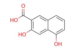 eMolecules​&nbsp;89-35-0 | 3,5-DIHYDROXY-2-NAPHTHOIC ACID | AstaTech | MFCD00003982 | 204.181 | C11H8O4 | 95.000 | OC(=O)c1cc2cccc(O)c2cc1O | 1g | 718060031