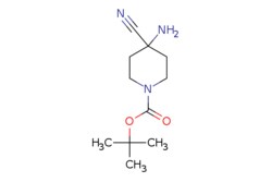 eMolecules​&nbsp;Ambeed / tert-Butyl 4-amino-4-cyanopiperidine-1-carboxylate / 100mg / 716188452 / A328913 /  / 331281-25-5 / MFCD08234564 / 225.292 / C11H19N3O2