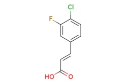 eMolecules​&nbsp;844694-47-9 | (E)-3-(4-Chloro-3-fluorophenyl)acrylic acid | ChemScene | MFCD00143294 | 200.590 | C9H6ClFO2 | 97.000 | OC(=O)\C=C\c1ccc(Cl)c(F)c1 | 1g | 714285512