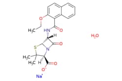 eMolecules​&nbsp;Medchem Express / Nafcillin (sodium monohydrate) / 100mg / 705861424 / HY-B0555A /  / 7177-50-6 / MFCD01941128 / 454.470 / C21H23N2NaO6S