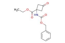 eMolecules​&nbsp;Pharmablock / ethyl 1-(benzyloxycarbonylamino)-3-oxo-cyclobutanecarboxylate / 25mg / 686933520 / PB97191 / 0.000 / 2306274-66-6 / [null] / 291.303 / C15H17NO5