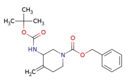 eMolecules​ Pharmablock / benzyl 3-(tert-butoxycarbonylamino)-4-methylene-piperidine-1-carboxylate