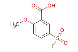 eMolecules​&nbsp;Ambeed / 5-(Fluorosulfonyl)-2-methoxybenzoic acid / 250mg / 666598844 / A891567 /  / 2488-50-8 / MFCD00065252 / 234.200 / C8H7FO5S