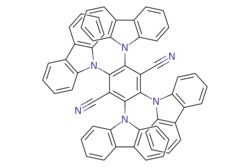 eMolecules​&nbsp;Ambeed / 2356-Tetra(9H-carbazol-9-yl)terephthalonitrile / 100mg / 642081202 / A752563 /  / 1416881-53-2 / MFCD28369266 / 788.914 / C56H32N6