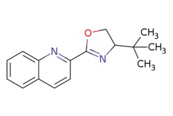 eMolecules​&nbsp;Ambeed / 4-(tert-Butyl)-2-(quinolin-2-yl)-45-dihydrooxazole / 100mg / 633660329 / A1350004 /  / 2246335-51-1 / [null] / 254.333 / C16H18N2O