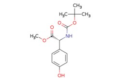 eMolecules​ ChemScene / Methyl (2R)-2-[(tert-butoxy)carbonyl]amino-2-(4-hydroxyphenyl)acetate