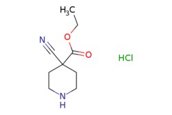 eMolecules​&nbsp;ChemScene / Ethyl 4-cyanopiperidine-4-carboxylate hydrochloride / 100mg / 632287415 / CS-0151863 / 0.000 / 123730-64-3 / MFCD24387236 / 218.680 / C9H15ClN2O2
