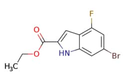 eMolecules​ ChemScene / Ethyl 6-bromo-4-fluoro-1H-indole-2-carboxylate