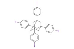eMolecules​&nbsp;ChemScene / 1357-tetrakis(4-iodophenyl)adamantane / 250mg / 626491939 / CS-0146174 / 0.000 / 144970-30-9 / [null] / 944.216 / C34H28I4