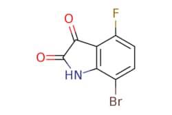 eMolecules​&nbsp;Ambeed / 7-Bromo-4-fluoroindoline-23-dione / 250mg / 625594351 / A604319 /  / 1245648-36-5 / MFCD17677300 / 244.019 / C8H3BrFNO2