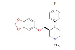 eMolecules​ ChemScene / (3S4R)-3-((benzo[d][13]dioxol-5-yloxy)methyl)-4-(4-fluorophenyl)-1-methylpiperidine