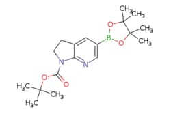 eMolecules​ 2378821-30-6 | Pharmablock | tert-butyl 5-(4455-tetramethyl-132-dioxaborolan-2-yl)-23-dihydropyrrolo[23-b]pyridine-1-carboxylate