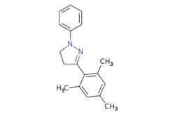 eMolecules​&nbsp;Ambeed / 3-Mesityl-1-phenyl-45-dihydro-1H-pyrazole / 1g / 600843564 / A582474 /  / 60078-97-9 / MFCD00153039 / 264.372 / C18H20N2