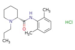 eMolecules​&nbsp;Ambeed / (R)-N-(26-Dimethylphenyl)-1-propylpiperidine-2-carboxamide hydrochloride / 250mg / 600827754 / A1143630 /  / 112773-90-7 / MFCD22572716 / 310.870 / C17H27ClN2O