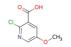 eMolecules​&nbsp;Pharmablock / 2-chloro-5-methoxypyridine-3-carboxylic acid / 25mg / 586148971 / PBN20121670 / 0.000 / 74650-71-8 / MFCD16610607 / 187.580 / C7H6ClNO3