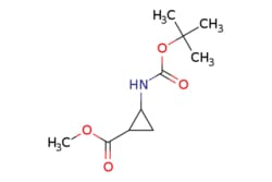 eMolecules​&nbsp;Pharmablock / methyl 2-(tert-butoxycarbonylamino)cyclopropanecarboxylate / 25mg / 586143128 / PB97987 / 0.000 / 1426414-00-7 / MFCD23160775 / 215.249 / C10H17NO4