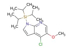 eMolecules​ 926004-73-1 | Pharmablock | 4-chloro-5-methoxy-1-[tris(propan-2-yl)silyl]-1H-pyrrolo[23-b]pyridine