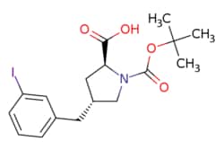 eMolecules​ ChemScene / (2S4R)-1-(tert-Butoxycarbonyl)-4-(3-iodobenzyl)pyrrolidine-2-carboxylic
