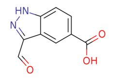 eMolecules​&nbsp;ChemScene / 3-Formyl-1H-indazole-5-carboxylic acid / 250mg / 572176483 / CS-0042819 / 0.000 / 885519-98-2 / MFCD06656900 / 190.158 / C9H6N2O3