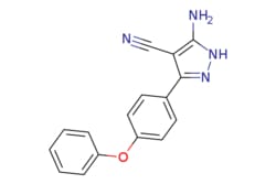 eMolecules​&nbsp;Ambeed / 3-Amino-5-(4-phenoxyphenyl)pyrazole-4-carbonitrile / 5g / 570996070 / A464244 /  / 330792-70-6 / MFCD20270361 / 276.299 / C16H12N4O