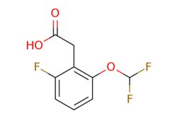 eMolecules​&nbsp;ChemScene / 2-(2-(Difluoromethoxy)-6-fluorophenyl)acetic acid / 100mg / 569145863 / CS-0102025 / 0.000 / 1261645-53-7 / MFCD18395034 / 220.147 / C9H7F3O3