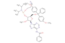 eMolecules​ 110782-31-5 | Ambeed | (2R3R4R5R)-5-(6-Benzamido-9H-purin-9-yl)-2-((bis(4-methoxyphenyl)(phenyl)methoxy)methyl)-4-methoxytetrahydrofuran-3-yl